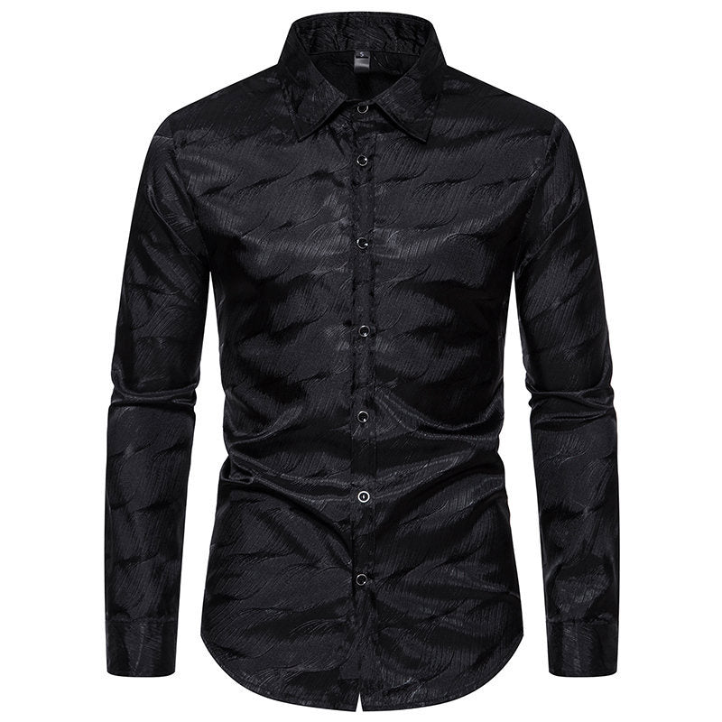 Mune | Men's Elegant Shirt with Unique Textured Design