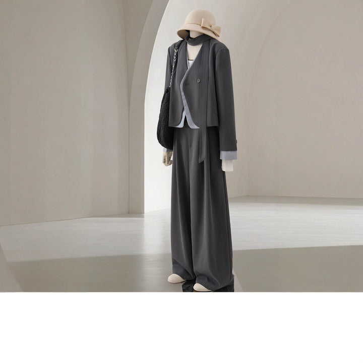 Women Elegant and Fashionable Two-Piece Suit Set Mune Fashion