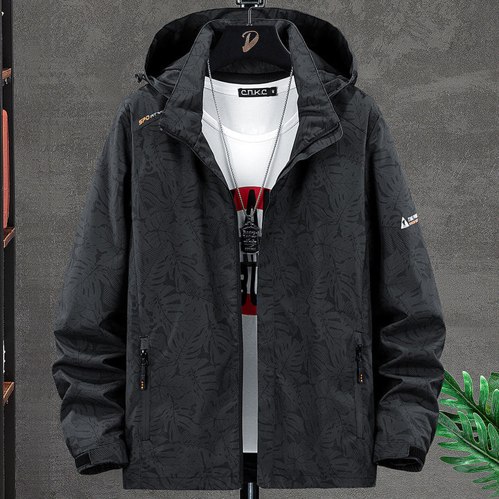 Men's Waterproof All-Weather Jacket with Practical Hood Design Mune Fashion