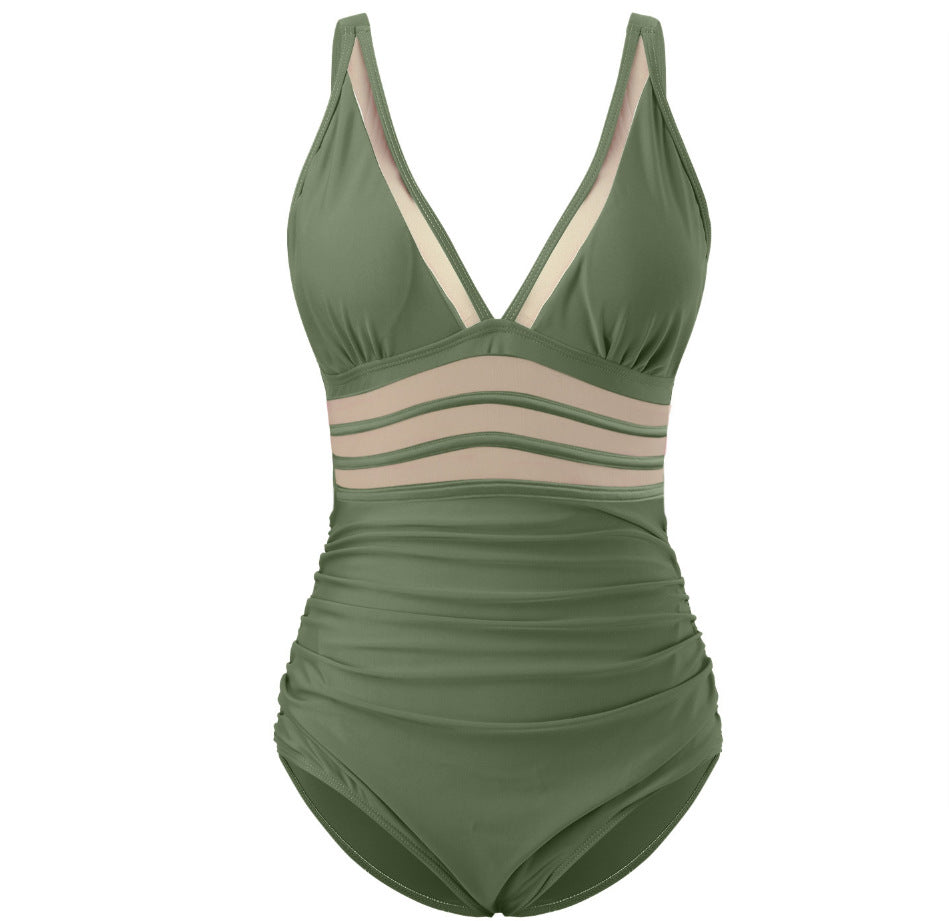 Women's elegant swimsuit with seductive cut-out details Mune Fashion