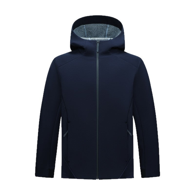 Women's softshell jacket with hood, tailored and windproof outdoor jacket Mune Fashion