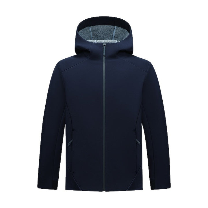 Women's softshell jacket with hood, tailored and windproof outdoor jacket Mune Fashion