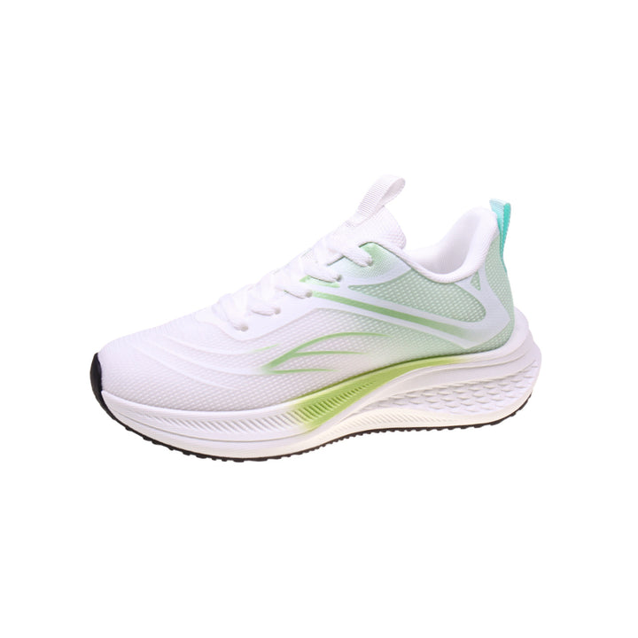 Women's Lightweight Running Sneakers with Thick Cushioning Platform Sole and Breathable Mesh Upper Mune Fashion
