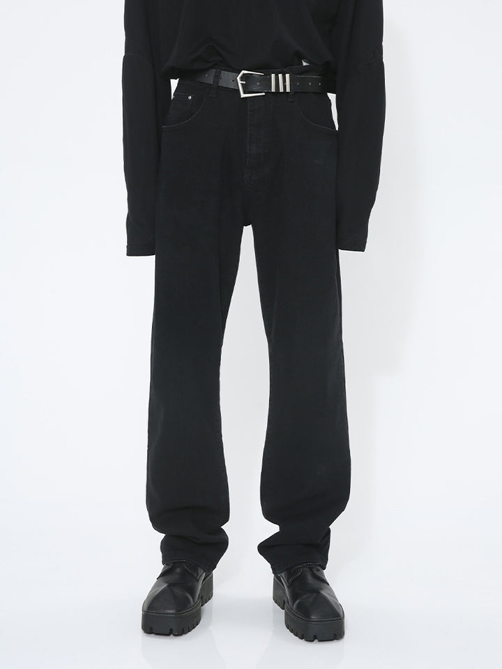 Men's Casual High-Waisted Jeans Mune Fashion