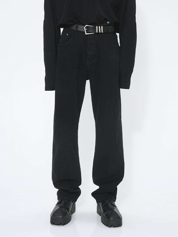 Men's Casual High-Waisted Jeans Mune Fashion