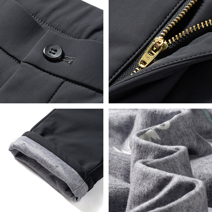 Men's Smart Casual Stretch Trousers Drune
