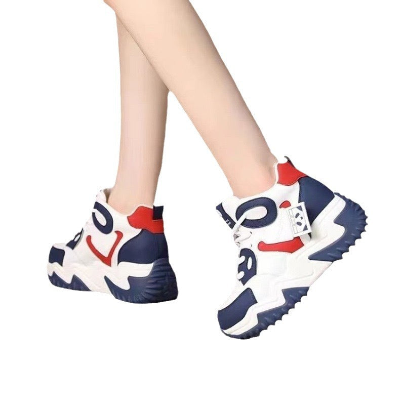 Women's Sporty High-Top Sneakers Mune Fashion