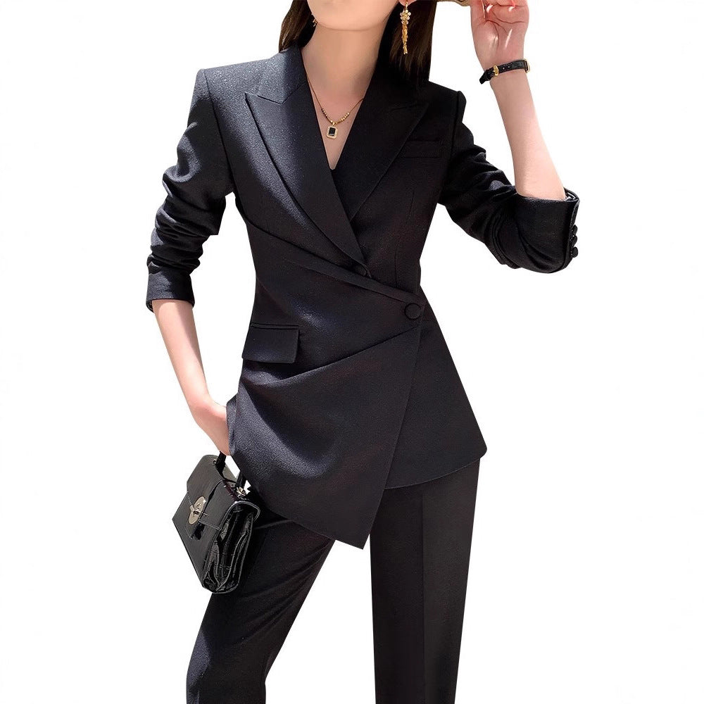 Women's Elegant Blazer Set with Modern Cut Mune Fashion