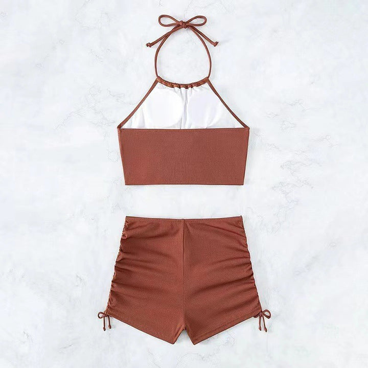 Women's Casual Bikini Set with Ruffles Mune Fashion