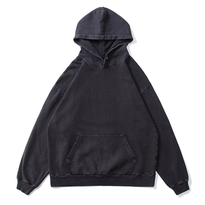 Unisex Oversized Hoodie with Kangaroo Pocket and Vintage Wash Mune Fashion