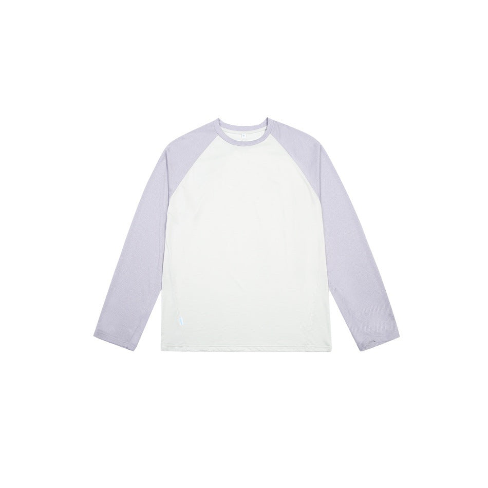 Unisex Raglan Long Sleeve Shirt made of lightweight cotton blend with waffle texture Mune Fashion