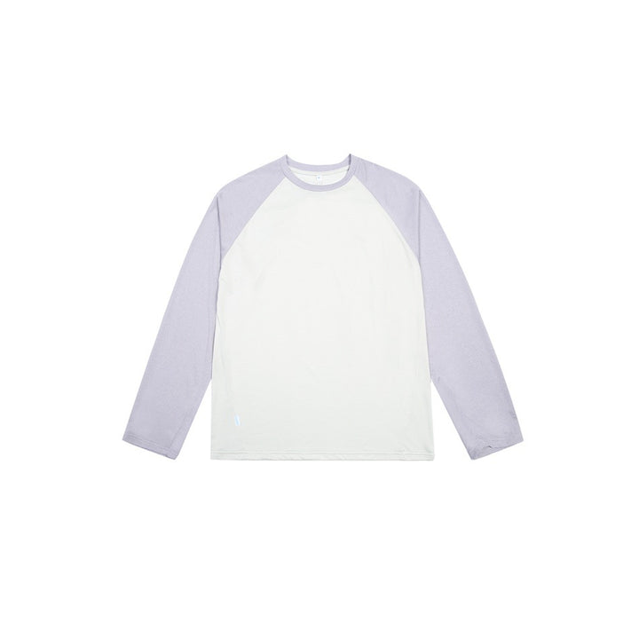 Unisex Raglan Long Sleeve Shirt made of lightweight cotton blend with waffle texture Mune Fashion