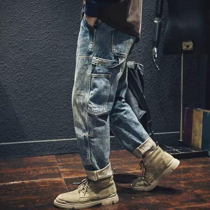 Men's Casual Jeans with Modern Accents Mune Fashion