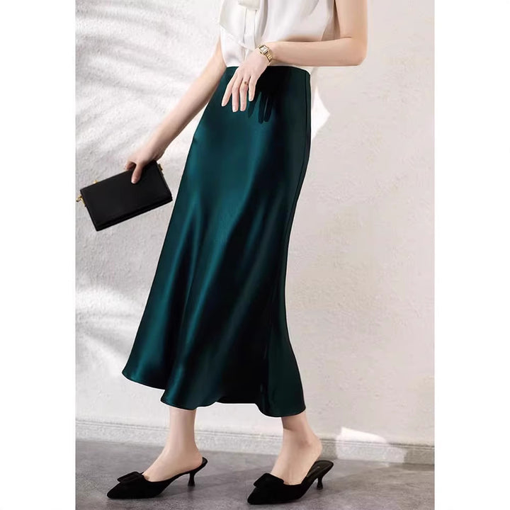 Women's Elegant Maxi Skirt with Flowing Cut Mune Fashion