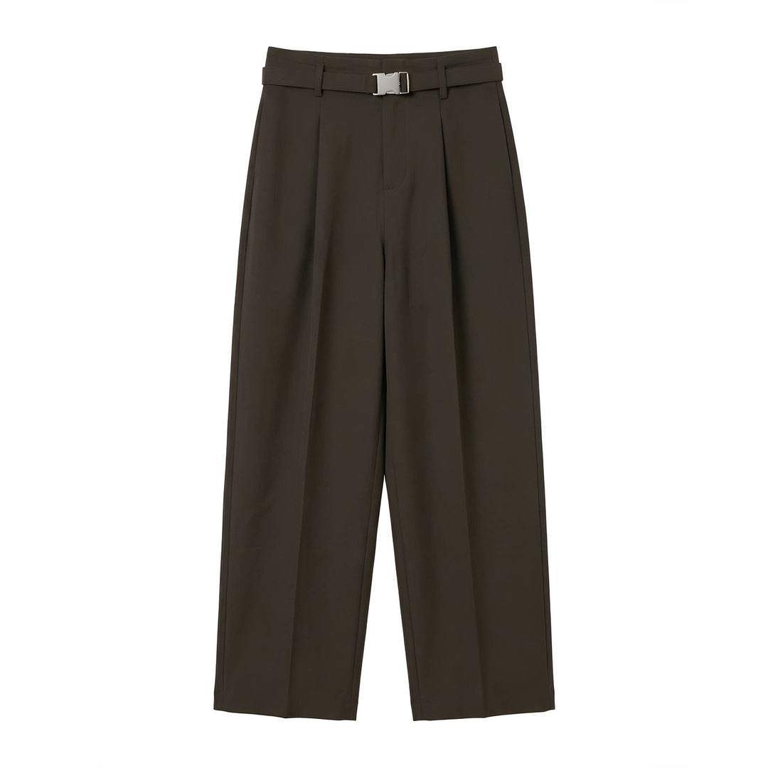 Damen Weite Bundfaltenhose Mune Fashion