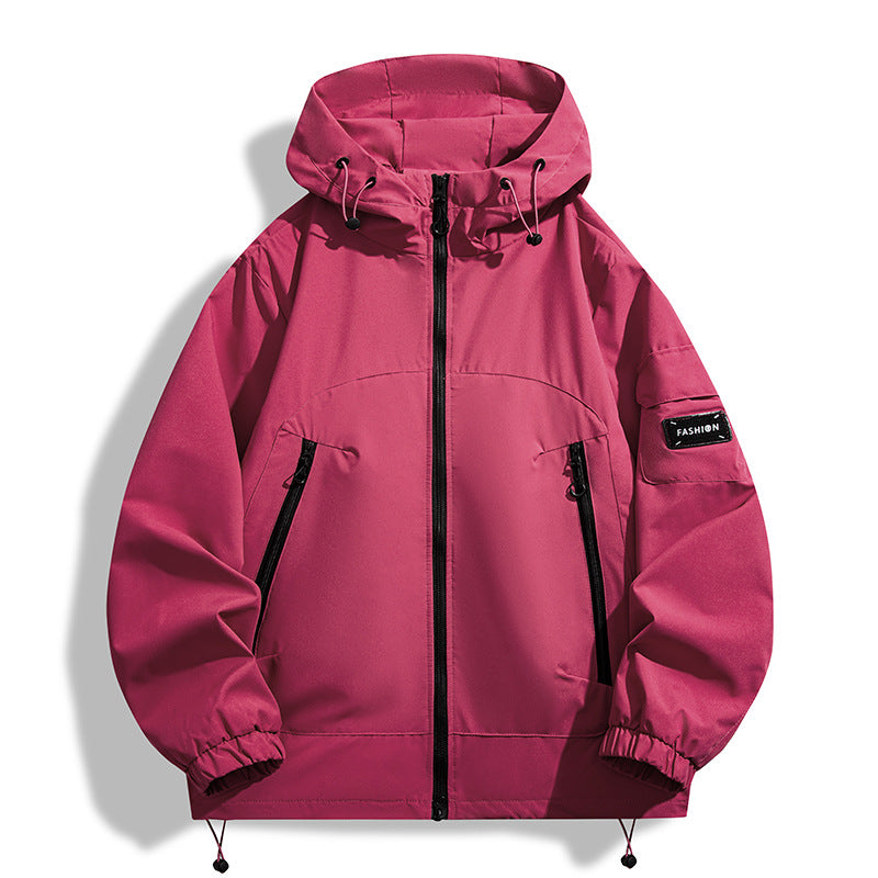 Men's Modern All-Weather Hoodie with Wind and Water-Repellent Membrane Mune Fashion