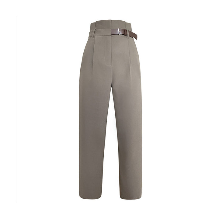 Women High-Waisted Dress Pant Mune Fashion