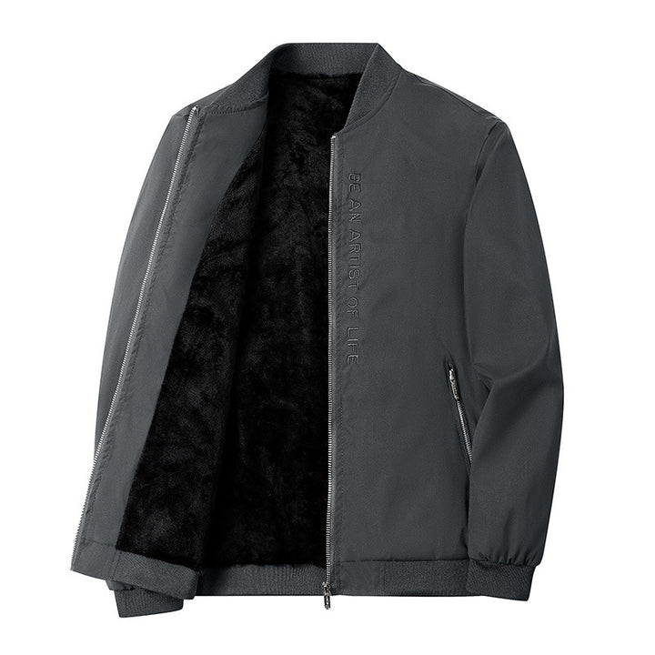 Men's Modern Bomber Jacket with Soft Lining Mune Fashion
