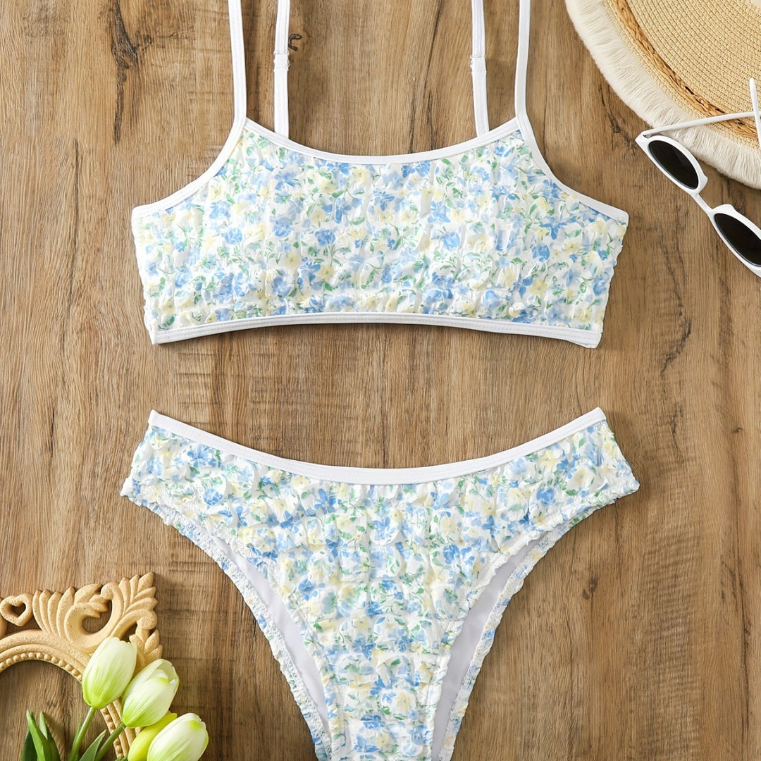 Women's bikini set with elegant floral design Mune Fashion