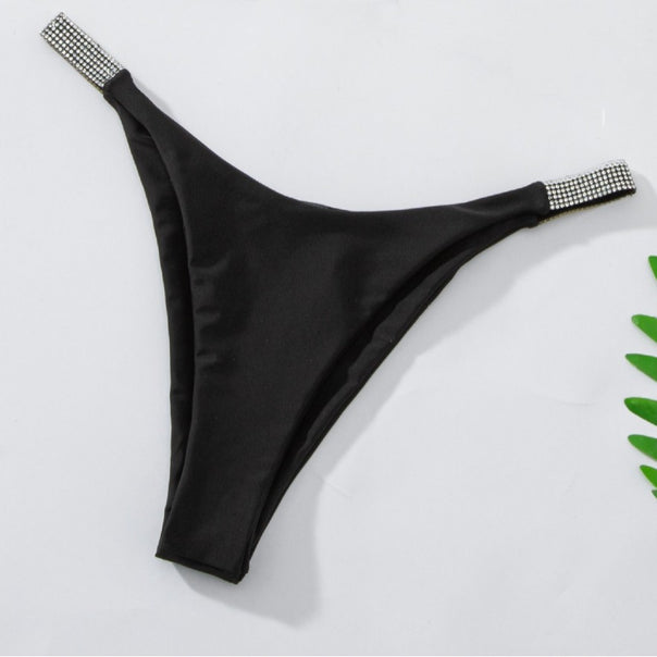Women's bikini bottom with sparkling rhinestone details Mune Fashion