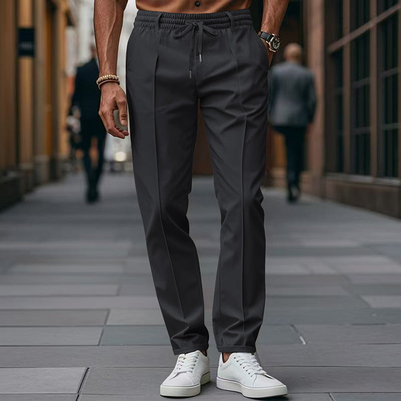 Men's elegant leisure pants with high wearing comfort