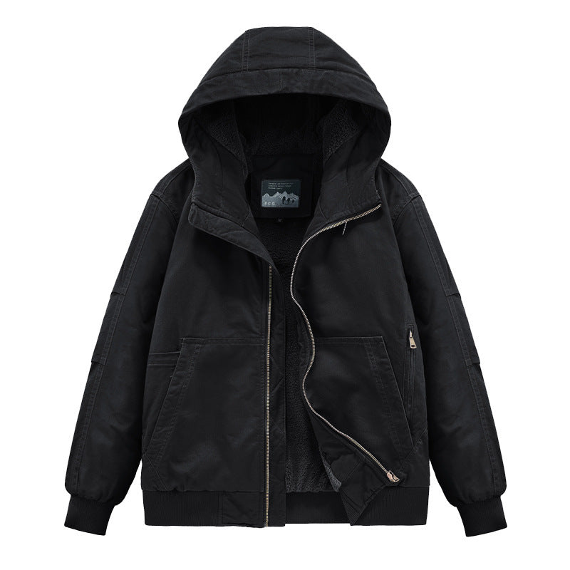 Men's Technical Bomber Jacket with Hood Mune Fashion
