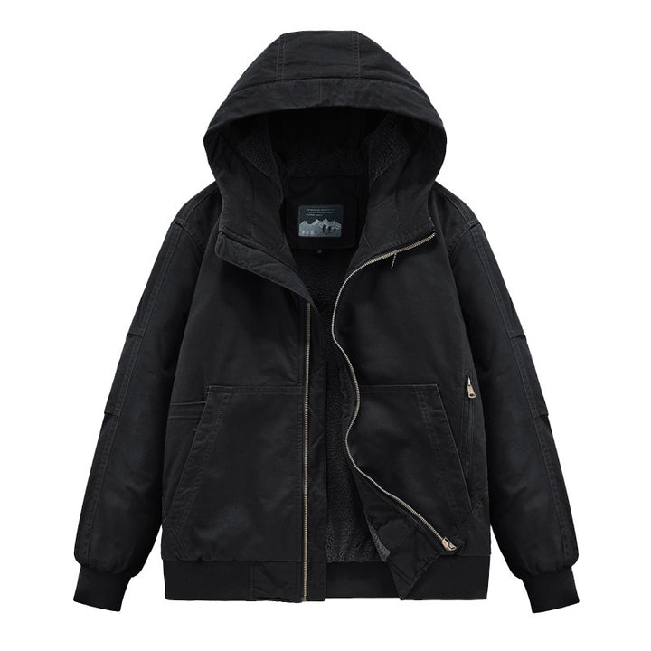 Men's Technical Bomber Jacket with Hood Mune Fashion