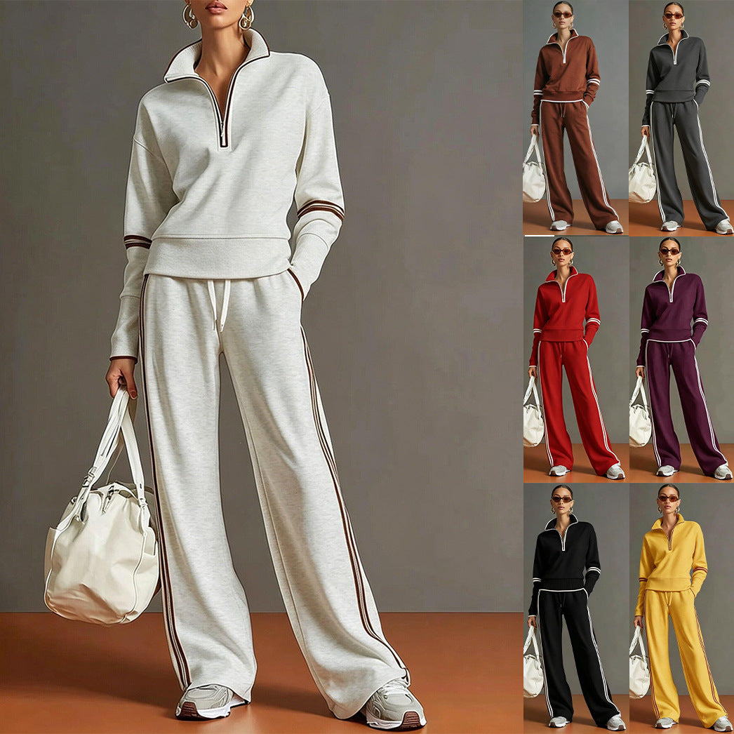 Women's Sporty Top and Pants Set Mune Fashion