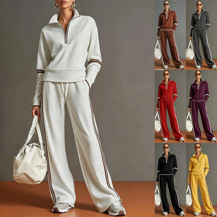 Women's Sporty Top and Pants Set Mune Fashion