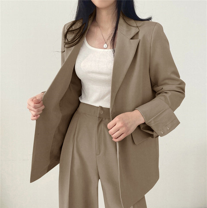 Women Elegant and stylish High-waisted Pants Mune Fashion