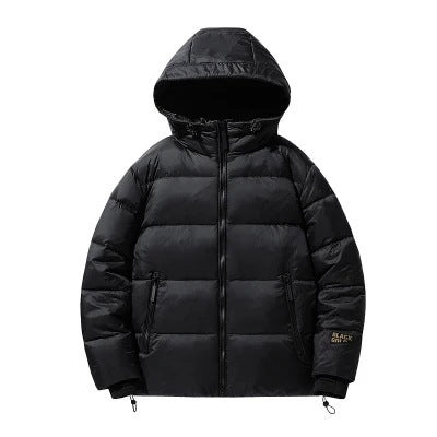 Unisex Padded Hooded Jacket with Thermal Insulation and Adjustable Hem Mune Fashion