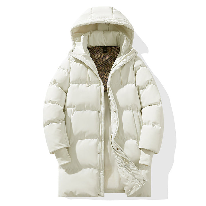 Women Long Quilted Thermal Parka with Hood, Wind and Water Resistant Shell Mune Fashion