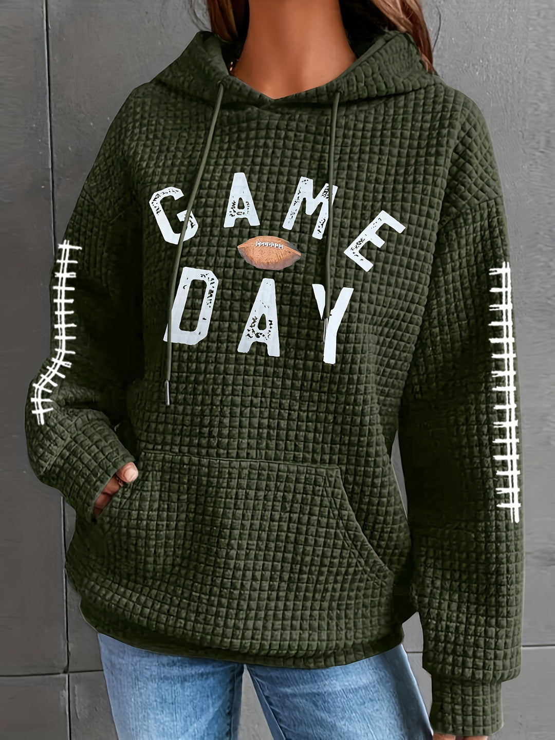 Women Hoodie with Embroidered Design Mune Fashion