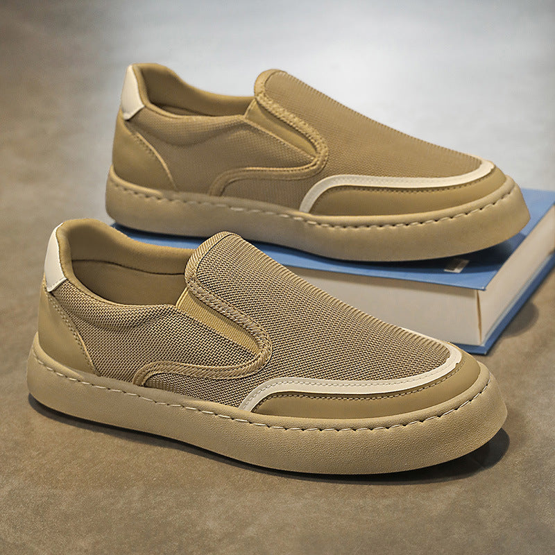 Women's Slip-On Sneakers with breathable mesh surface and non-slip sole Mune Fashion