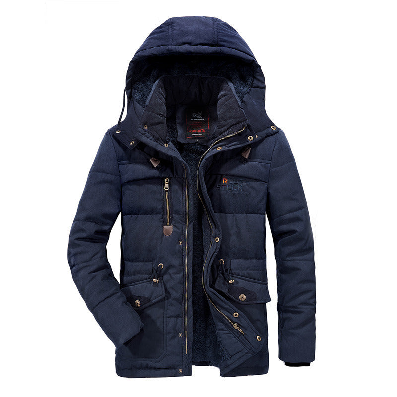 Men's Thermo-Field Parka with continuous teddy lining and utility pockets Mune Fashion