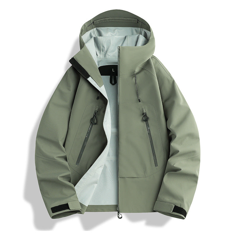 Men's waterproof softshell jacket with removable quilted inner jacket Mune Fashion