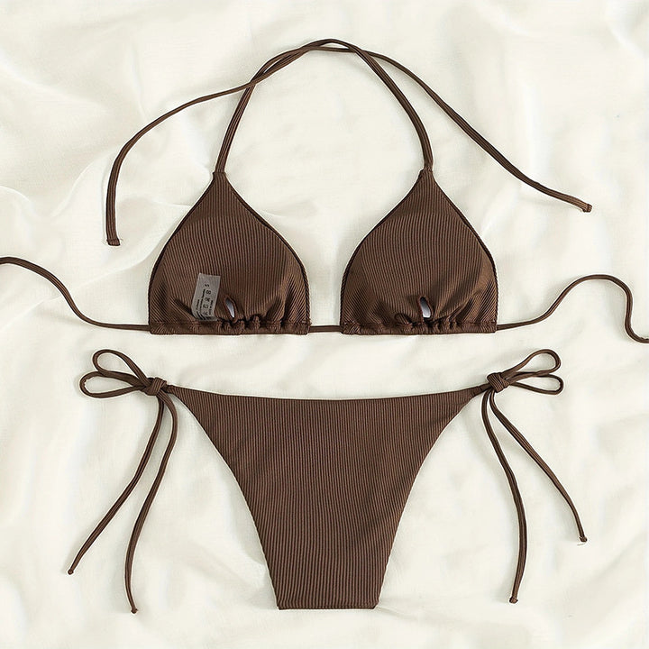 Women triangle bikini with adjustable straps Mune Fashion