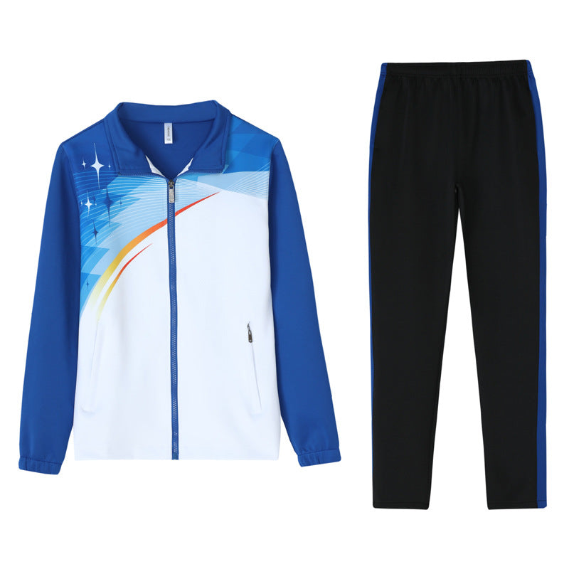 Unisex Performance Training Suit in Team Look with Stand-Up Collar Mune Fashion
