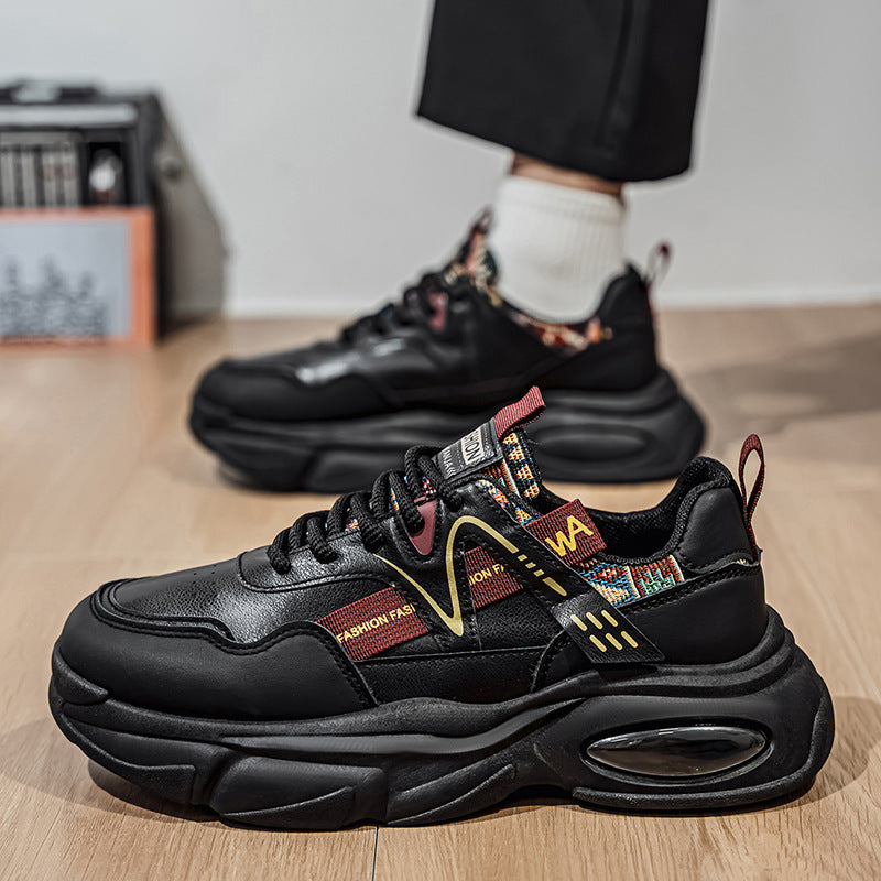 Women's Fashion Sneakers with Innovative Upper Material and Shock-Absorbing Sole Mune Fashion