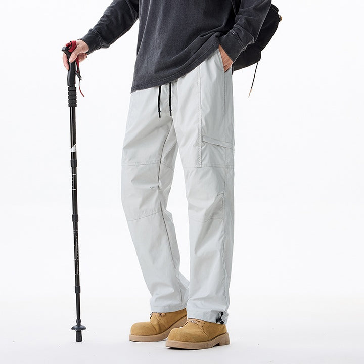 Men's Technical Cargo Pants with drawstring waistband, reinforced knees & adjustable leg cuffs Mune Fashion