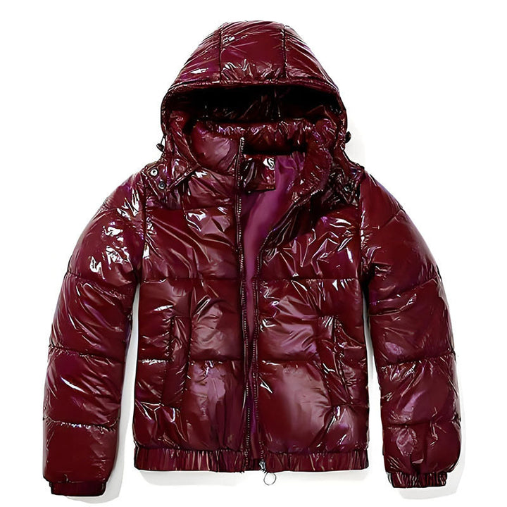 Ladies Shiny Winter Jacket Mune
