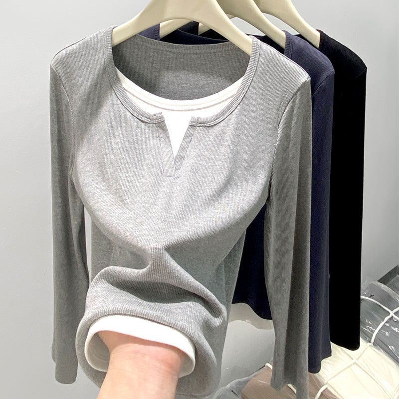Women's elegantly cut long sleeve shirt Mune Fashion