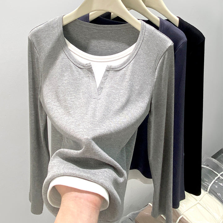 Women's elegantly cut long sleeve shirt Mune Fashion