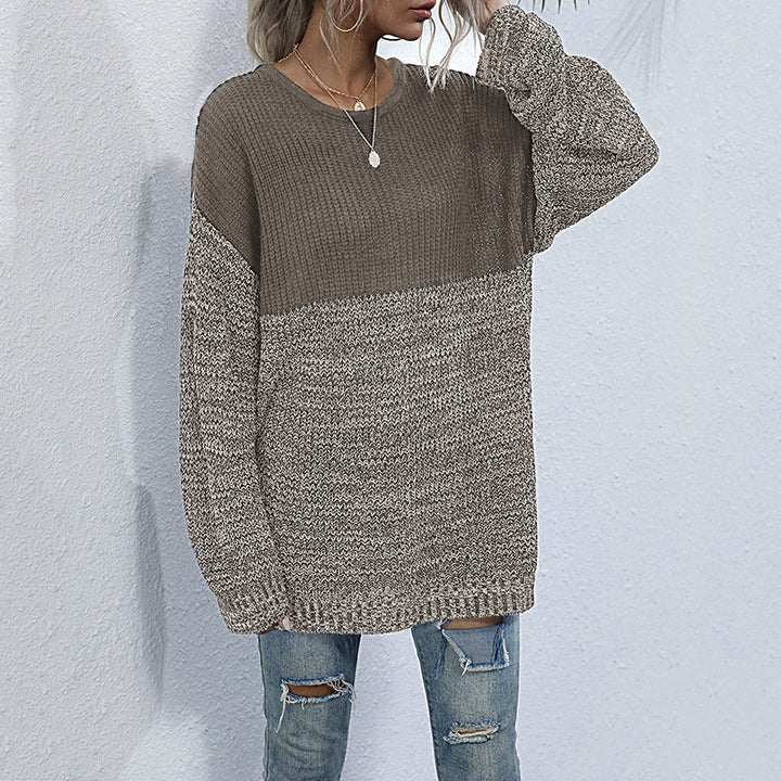 Women's Stylish Knit Sweater with Luxurious Textures Mune Fashion