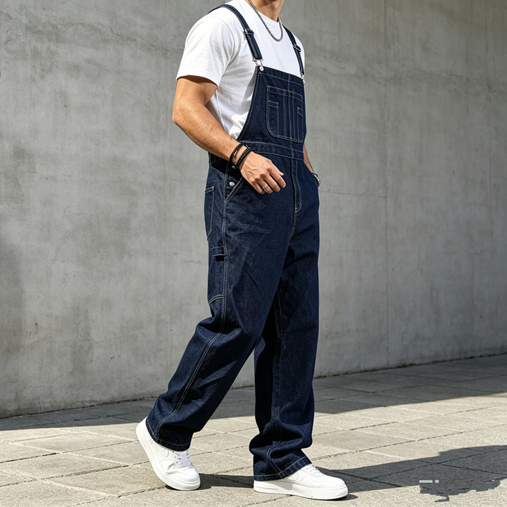 Men's Fashion Denim Overalls Mune Fashion