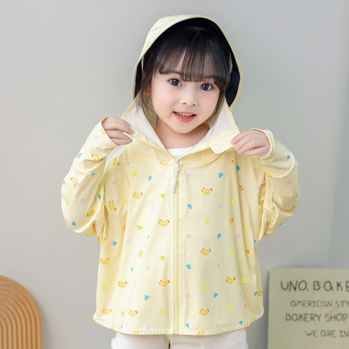 Women's sporty zip jacket with cute print Mune Fashion