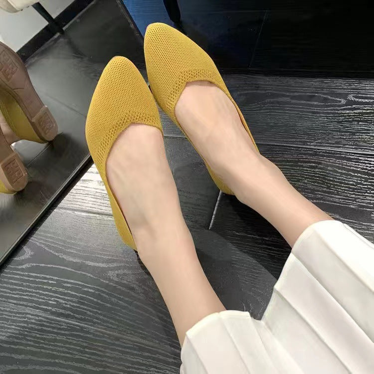 Ladies elegant and breathable ballerinas with flexible footbed Mune Fashion