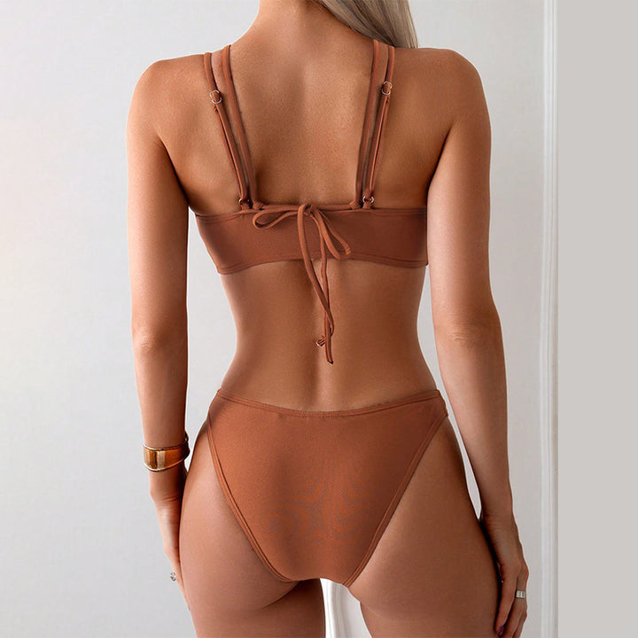 Women Bikini Set with refined lacing details Mune Fashion