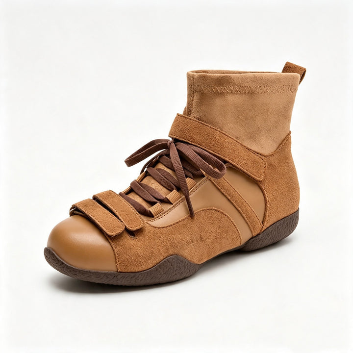 Ladies Athletic High-Top Sneakers Mune Fashion