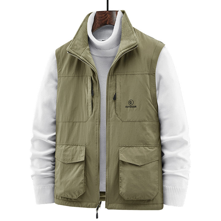Men's Robust Functional Vest with Many Pockets Mune Fashion